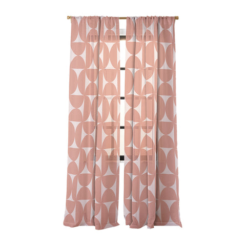 Colour Poems Bold Minimalism CXXI Sheer Window Curtain
