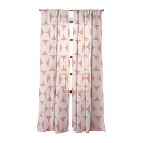 Colour Poems Bold Minimalism CXXII Sheer Window Curtain