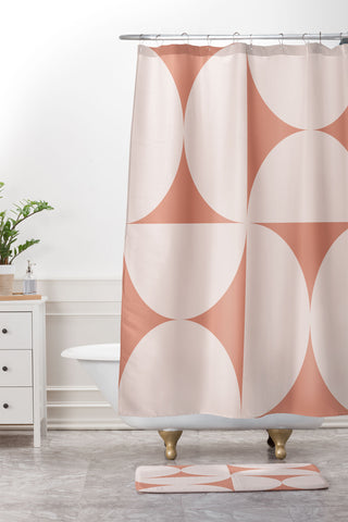 Colour Poems Bold Minimalism CXXII Shower Curtain And Mat