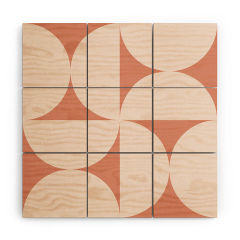 Colour Poems Bold Minimalism CXXII Wood Wall Mural