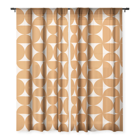 Colour Poems Bold Minimalism LXXIV Sheer Window Curtain