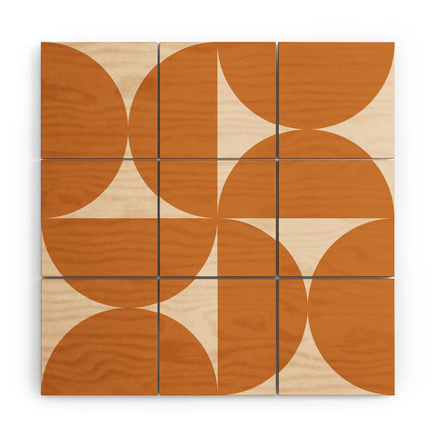 Colour Poems Bold Minimalism LXXIV Wood Wall Mural