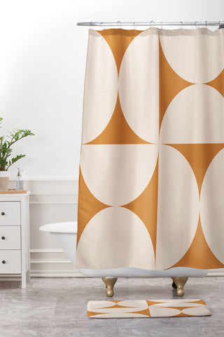 Colour Poems Bold Minimalism LXXV Shower Curtain And Mat