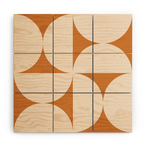 Colour Poems Bold Minimalism LXXV Wood Wall Mural