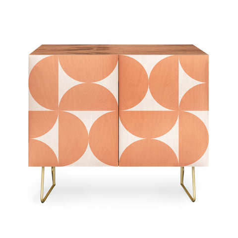 Colour Poems Bold Minimalism Peach Fuzz Credenza