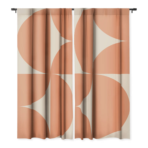 Colour Poems Bold Minimalism Peach Fuzz Blackout Non Repeat