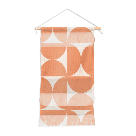 Colour Poems Bold Minimalism Peach Fuzz Wall Hanging Portrait