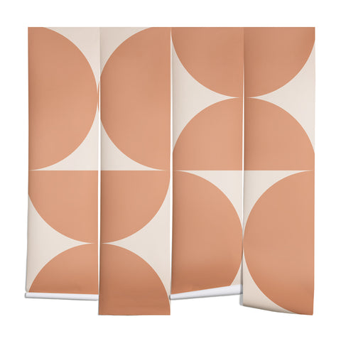 Colour Poems Bold Minimalism Peach Fuzz Wall Mural