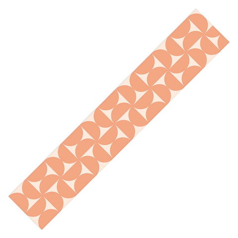 Colour Poems Bold Minimalism Peach Fuzz Table Runner