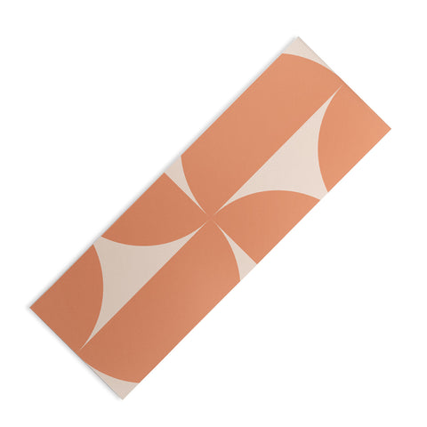 Colour Poems Bold Minimalism Peach Fuzz Yoga Mat