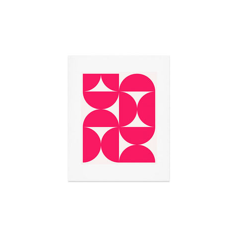 Colour Poems Bold Minimalism Viva Magenta Art Print