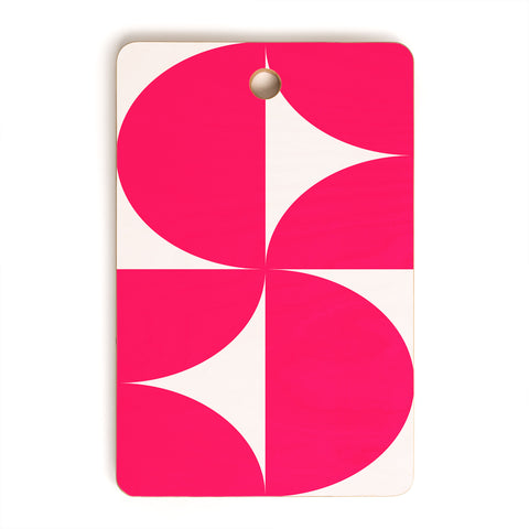 Colour Poems Bold Minimalism Viva Magenta Cutting Board Rectangle