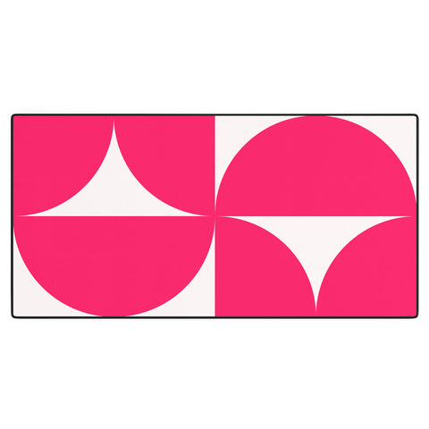 Colour Poems Bold Minimalism Viva Magenta Desk Mat