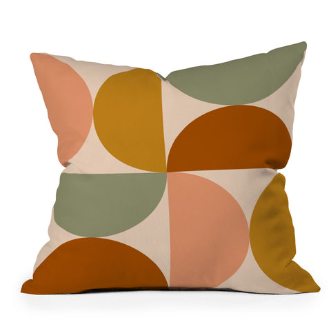 Colour Poems Bold Minimalism X Outdoor Throw Pillow