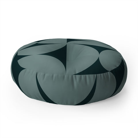 Colour Poems Bold Minimalism XCIX Floor Pillow Round
