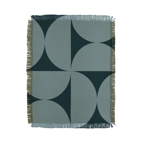Colour Poems Bold Minimalism XCIX Throw Blanket