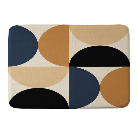 Colour Poems Bold Minimalism XII Memory Foam Bath Mat