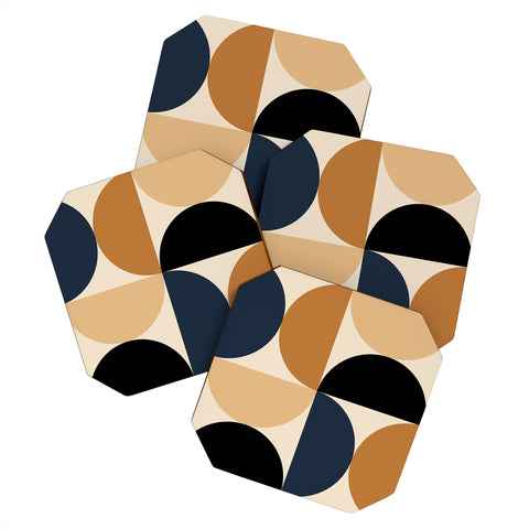 Colour Poems Bold Minimalism XII Coaster Set