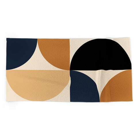 Colour Poems Bold Minimalism XII Beach Towel