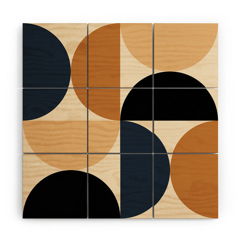 Colour Poems Bold Minimalism XII Wood Wall Mural