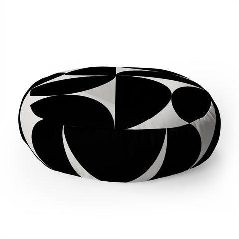 Colour Poems Bold Minimalism XLV Floor Pillow Round