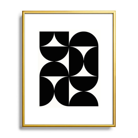 Colour Poems Bold Minimalism XLV Metal Framed Art Print