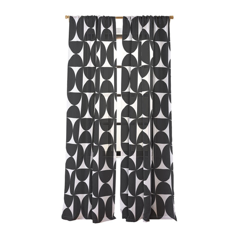 Colour Poems Bold Minimalism XLV Sheer Window Curtain