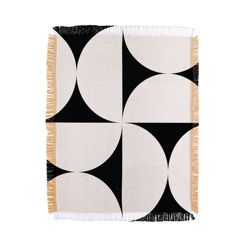 Colour Poems Bold Minimalism XLVI Throw Blanket