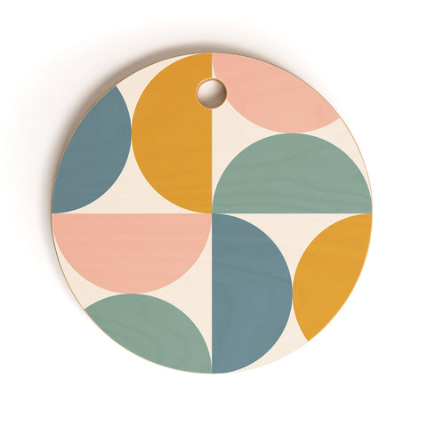 Colour Poems Bold Minimalism XXII Cutting Board Round