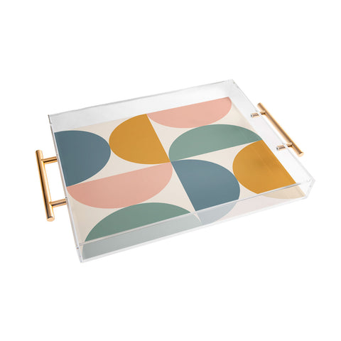 Colour Poems Bold Minimalism XXII Acrylic Tray