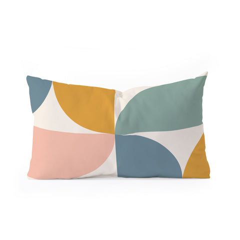Colour Poems Bold Minimalism XXII Oblong Throw Pillow