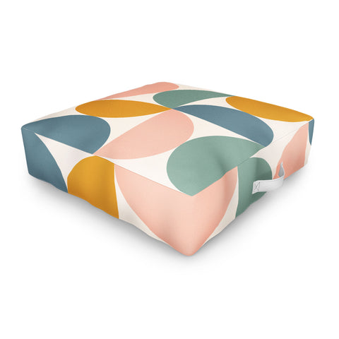 Colour Poems Bold Minimalism XXII Outdoor Floor Cushion
