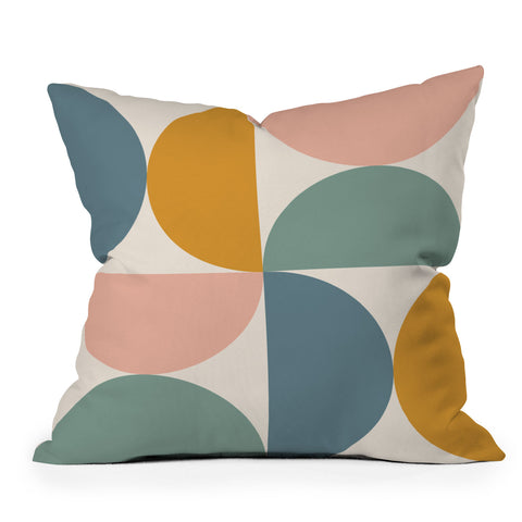 Colour Poems Bold Minimalism XXII Throw Pillow
