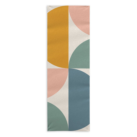 Colour Poems Bold Minimalism XXII Yoga Towel
