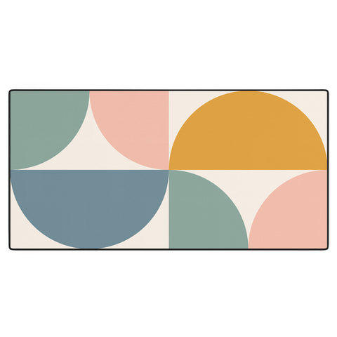 Colour Poems Bold Minimalism XXII Desk Mat