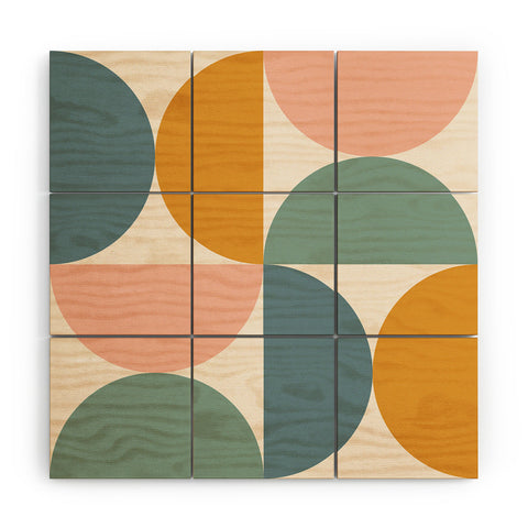 Colour Poems Bold Minimalism XXII Wood Wall Mural