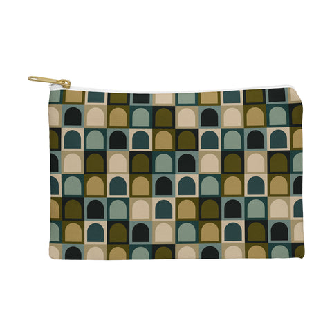 Colour Poems Checker Arches II Earthy Tones Pouch
