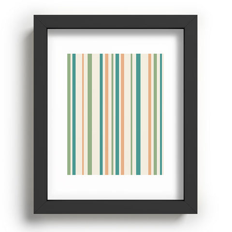 Colour Poems Classic Minimal Stripes II Recessed Framing Rectangle
