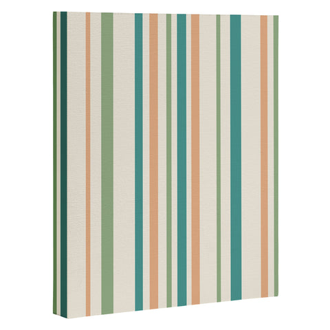 Colour Poems Classic Minimal Stripes II Art Canvas