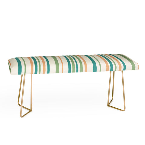 Colour Poems Classic Minimal Stripes II Bench