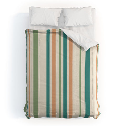 Colour Poems Classic Minimal Stripes II Comforter