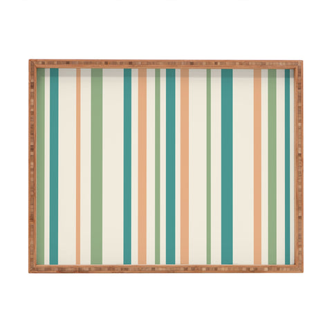 Colour Poems Classic Minimal Stripes II Rectangular Tray