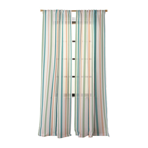 Colour Poems Classic Minimal Stripes II Sheer Non Repeat