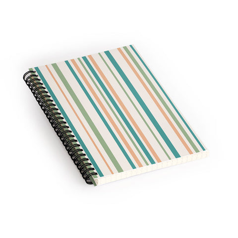 Colour Poems Classic Minimal Stripes II Spiral Notebook