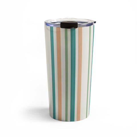 Colour Poems Classic Minimal Stripes II Travel Mug