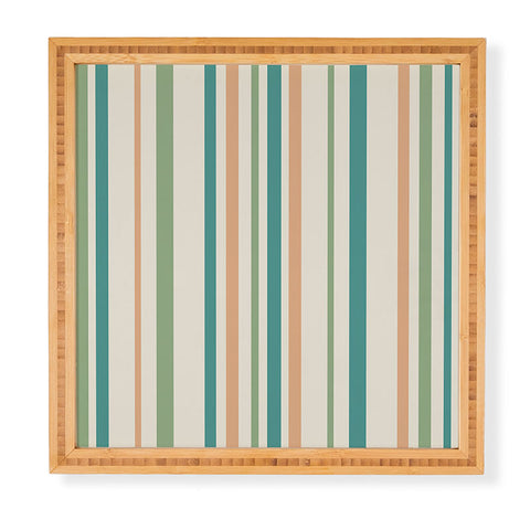 Colour Poems Classic Minimal Stripes II Framed Wall Art