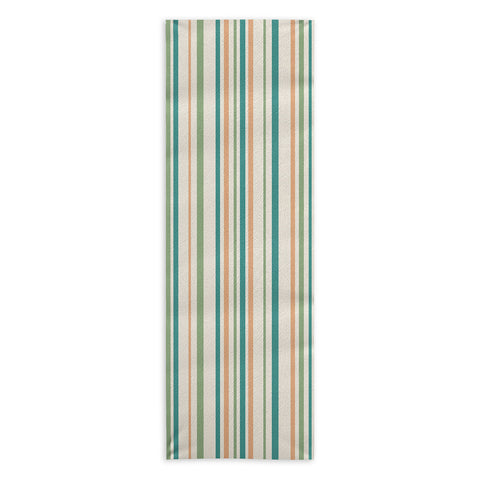 Colour Poems Classic Minimal Stripes II Yoga Towel