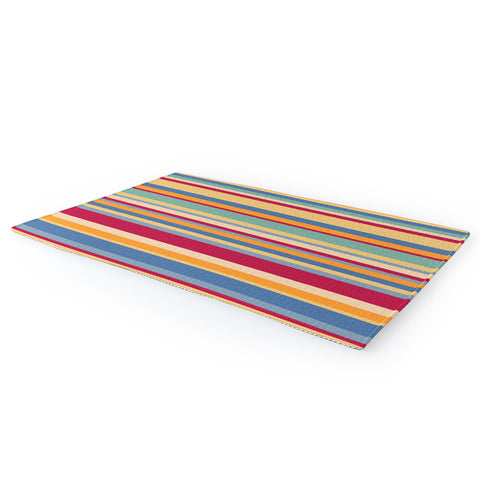 Colour Poems Classic Retro Stripes I Area Rug