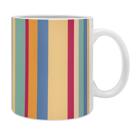 Colour Poems Classic Retro Stripes I Coffee Mug