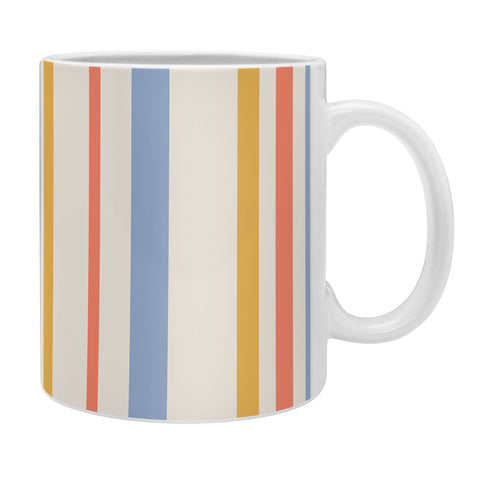 Colour Poems Classic Retro Stripes III Coffee Mug